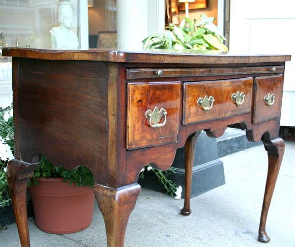 English 18th Century Walnut Lowboby